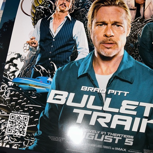 Bullet Train poster - bad bunny, brad pitt - Picture 3 of 4